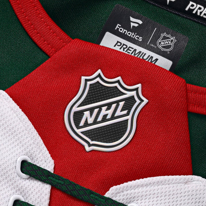 Men's Minnesota Wild Fanatics White Away Premium Custom Jersey