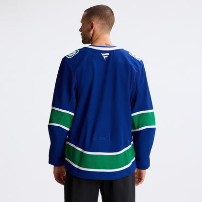 Men's Vancouver Canucks Fanatics Blue Home Authentic Pro Jersey