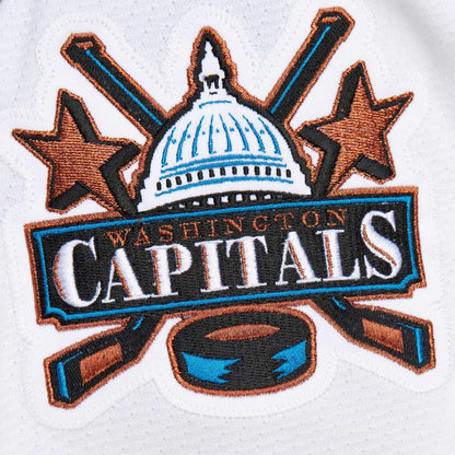 Men's Washington Capitals Alexander Ovechkin Mitchell & Ness White 2005_06 Power Play Jersey