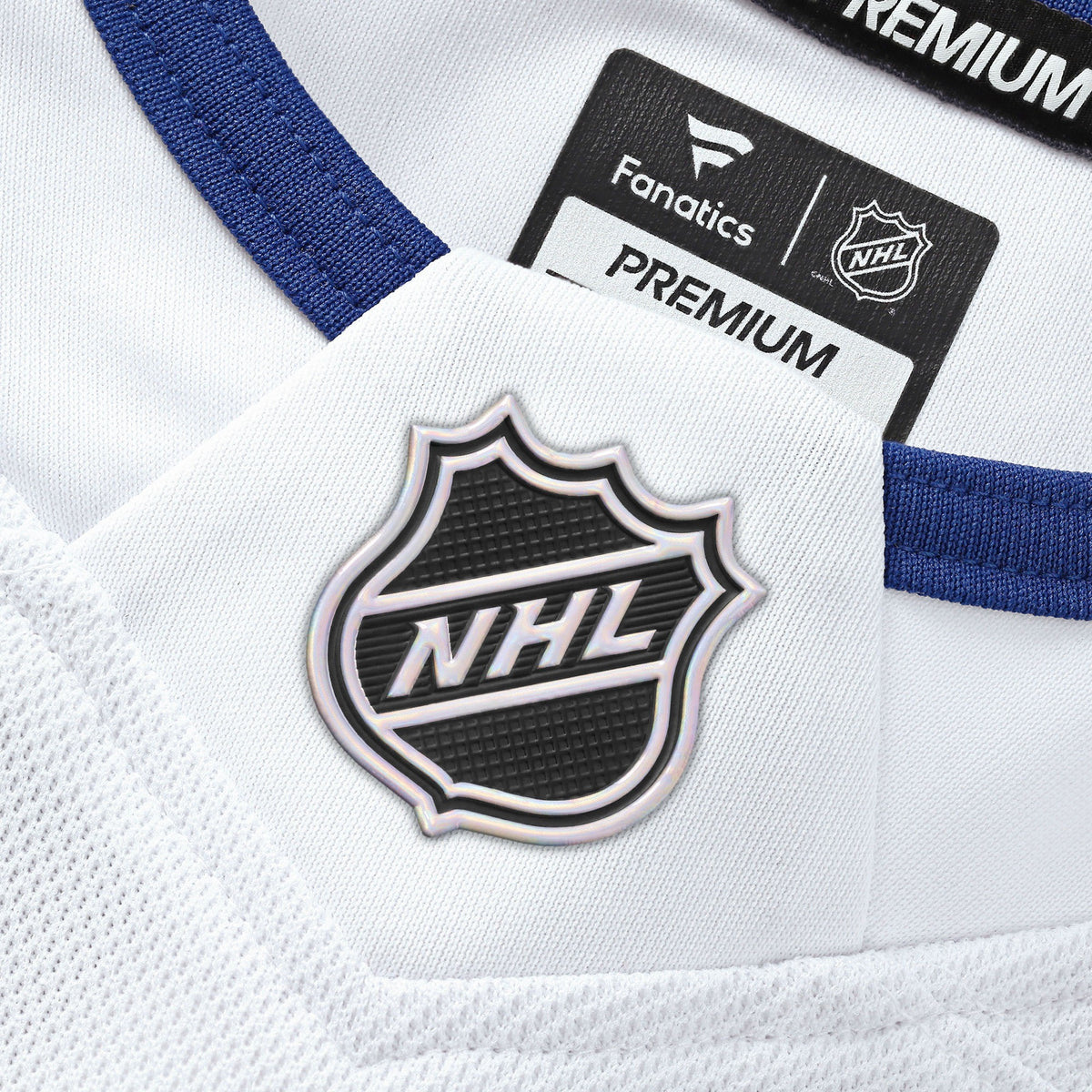 Men's Tampa Bay Lightning Fanatics White Away Premium Custom Jersey