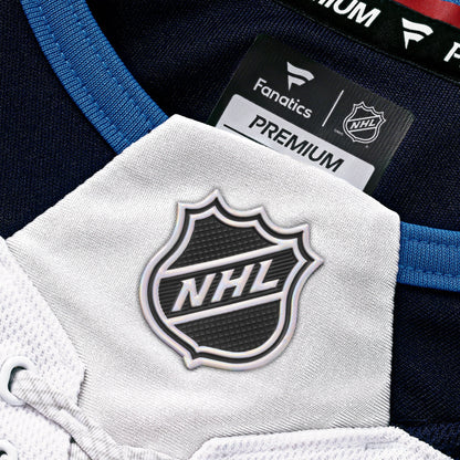 Men's Winnipeg Jets Fanatics White Away Premium Custom Jersey