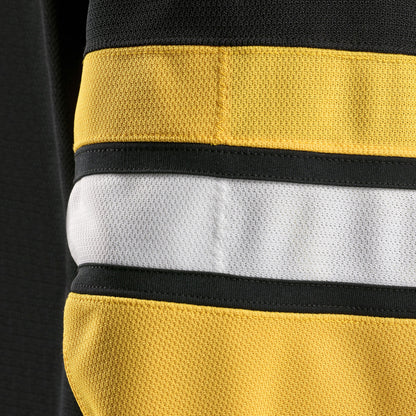 Men's Boston Bruins Fanatics Black 100th Anniversary Authentic Pro Jersey