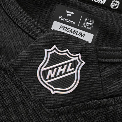 Men's Vancouver Canucks Fanatics Black Alternate Premium Custom Jersey