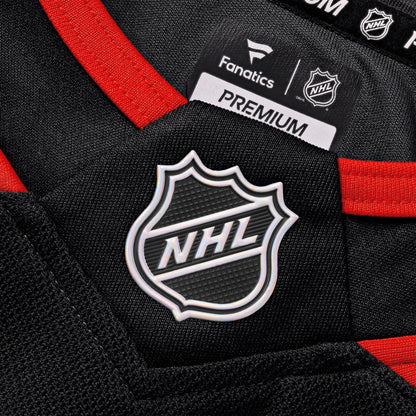 Men's Carolina Hurricanes Fanatics Black Home Premium Custom Jersey