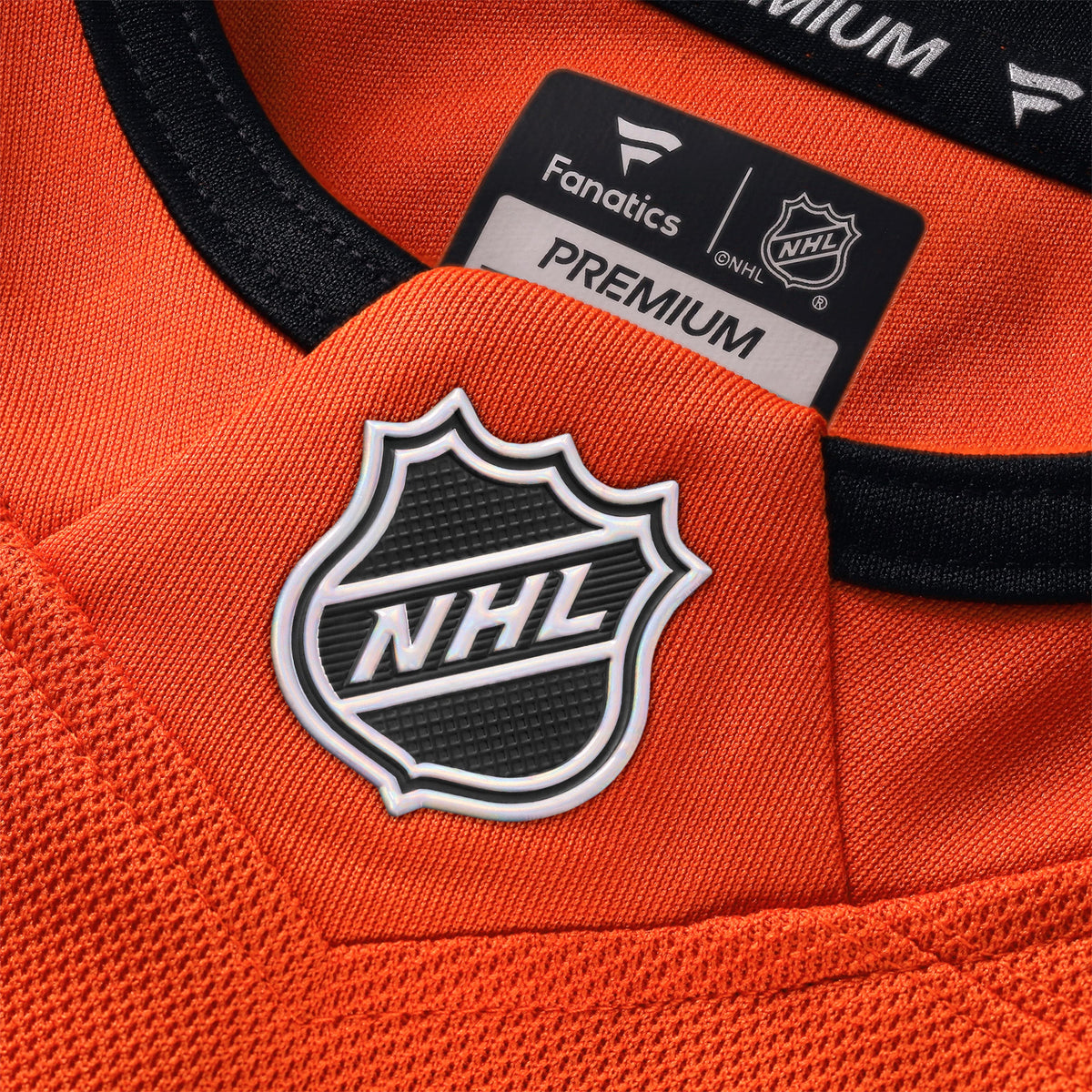 Men's Anaheim Ducks Beckett Sennecke Fanatics Orange Home Premium Jersey