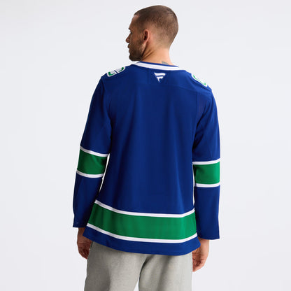 Men's Vancouver Canucks Fanatics Blue Home Premium Jersey
