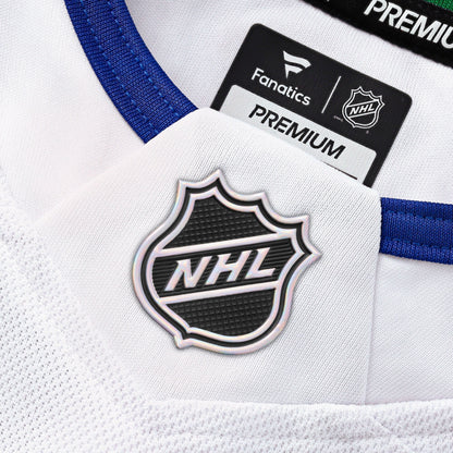 Men's Vancouver Canucks Fanatics White Away Premium Jersey