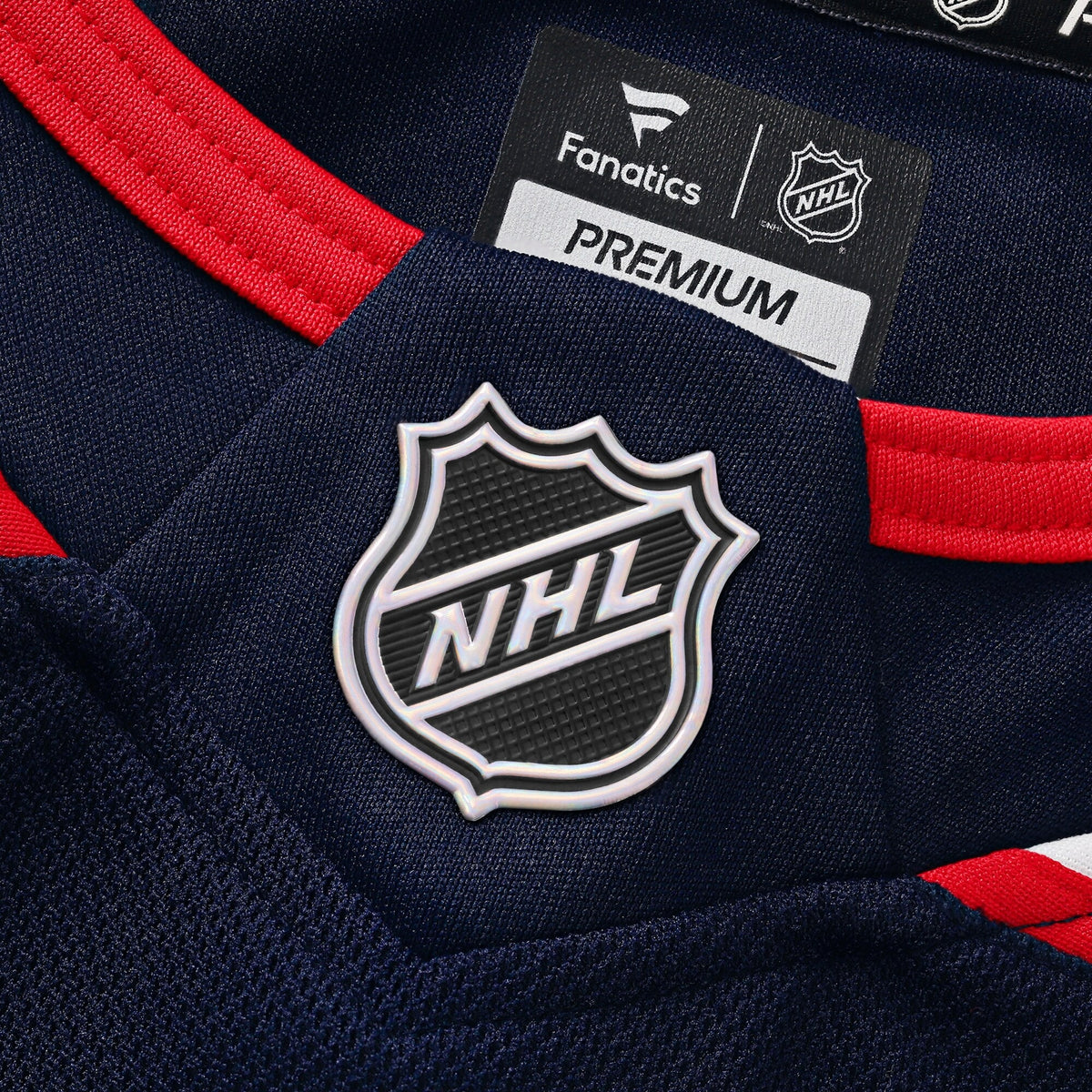 Men's Columbus Blue Jackets Fanatics Navy Home Premium Custom Jersey