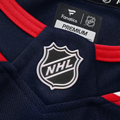 Men's Columbus Blue Jackets Fanatics Navy Home Premium Custom Jersey