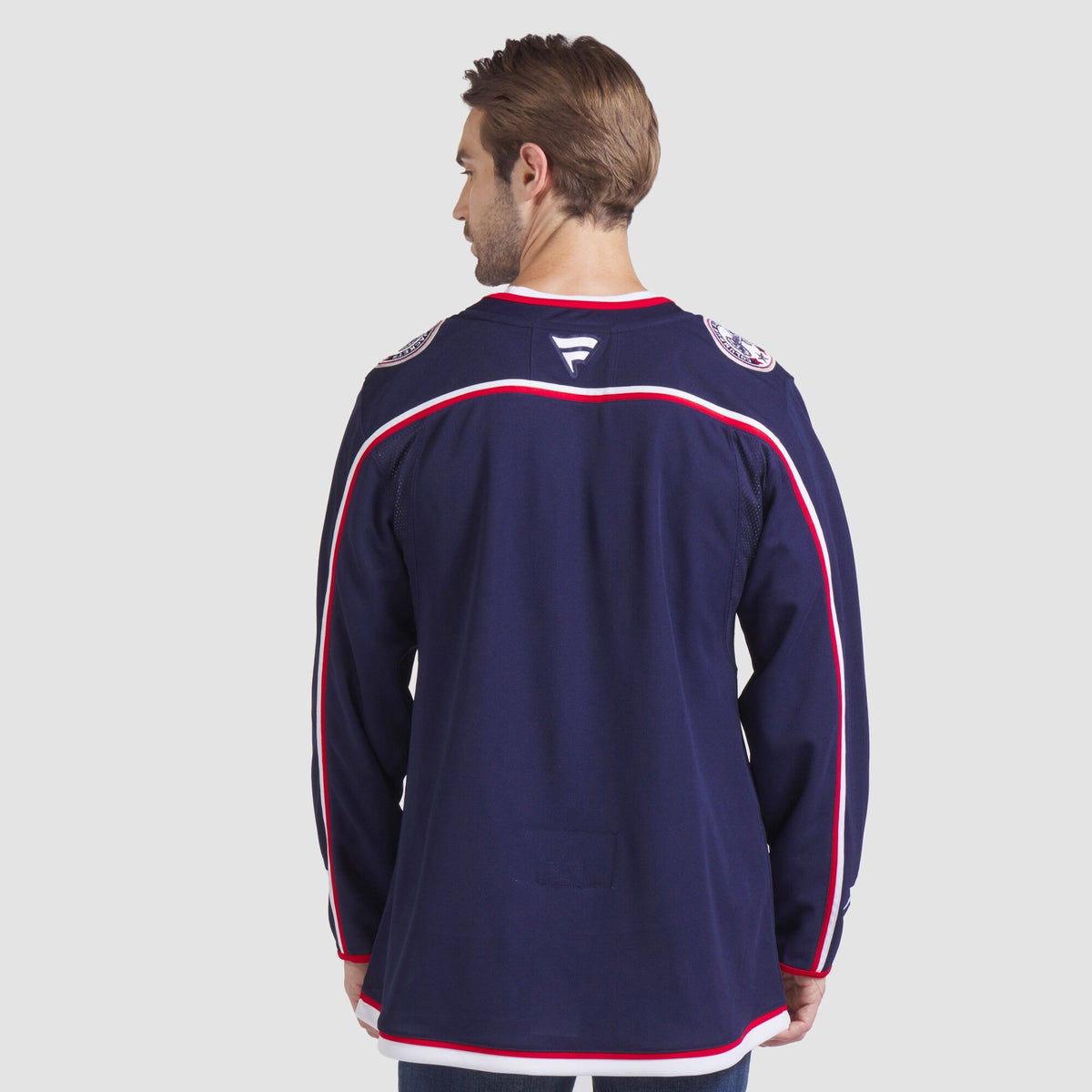 Men's Columbus Blue Jackets Fanatics Navy Home Premium Jersey