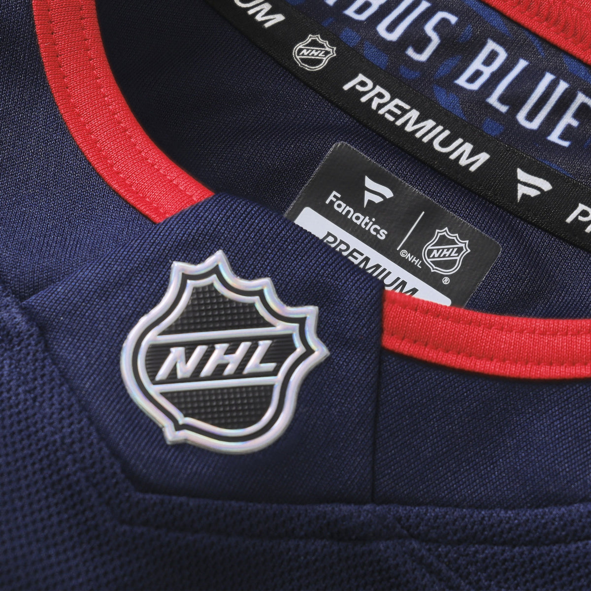 Men's Columbus Blue Jackets Fanatics Navy 2025 NHL Stadium Series Premium Jersey