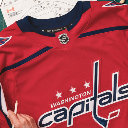 Men's Washington Capitals Fanatics Red Home Authentic Pro Custom Jersey