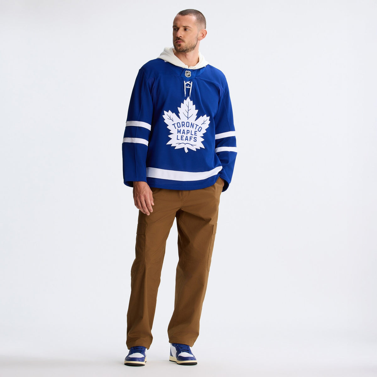 Men's Toronto Maple Leafs Fanatics Blue Home Authentic Pro Jersey