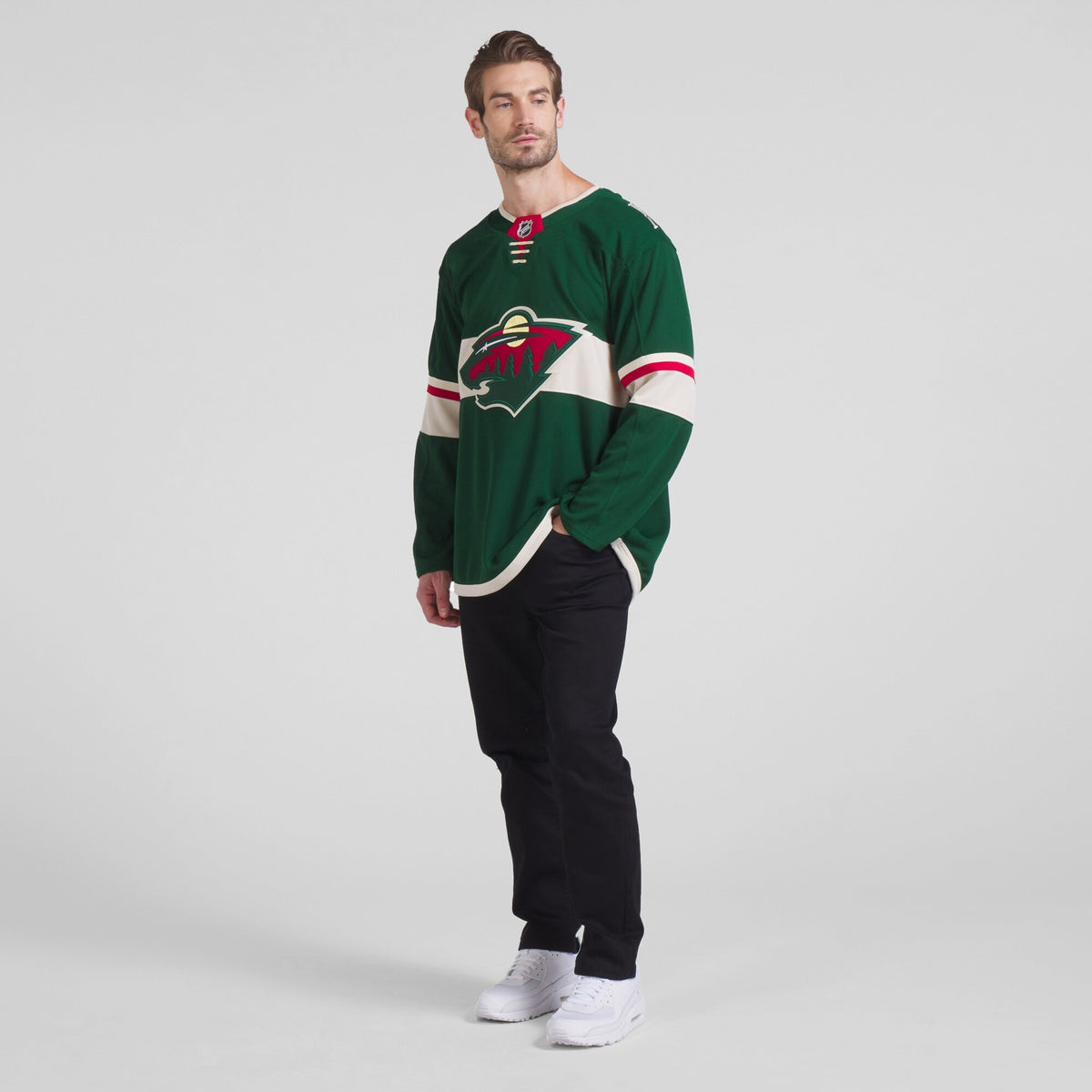 Men's Minnesota Wild Fanatics Green Home Premium Jersey