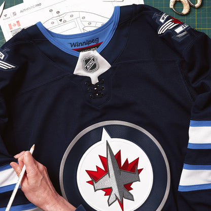 Men's Winnipeg Jets Fanatics Navy Home Authentic Pro Jersey