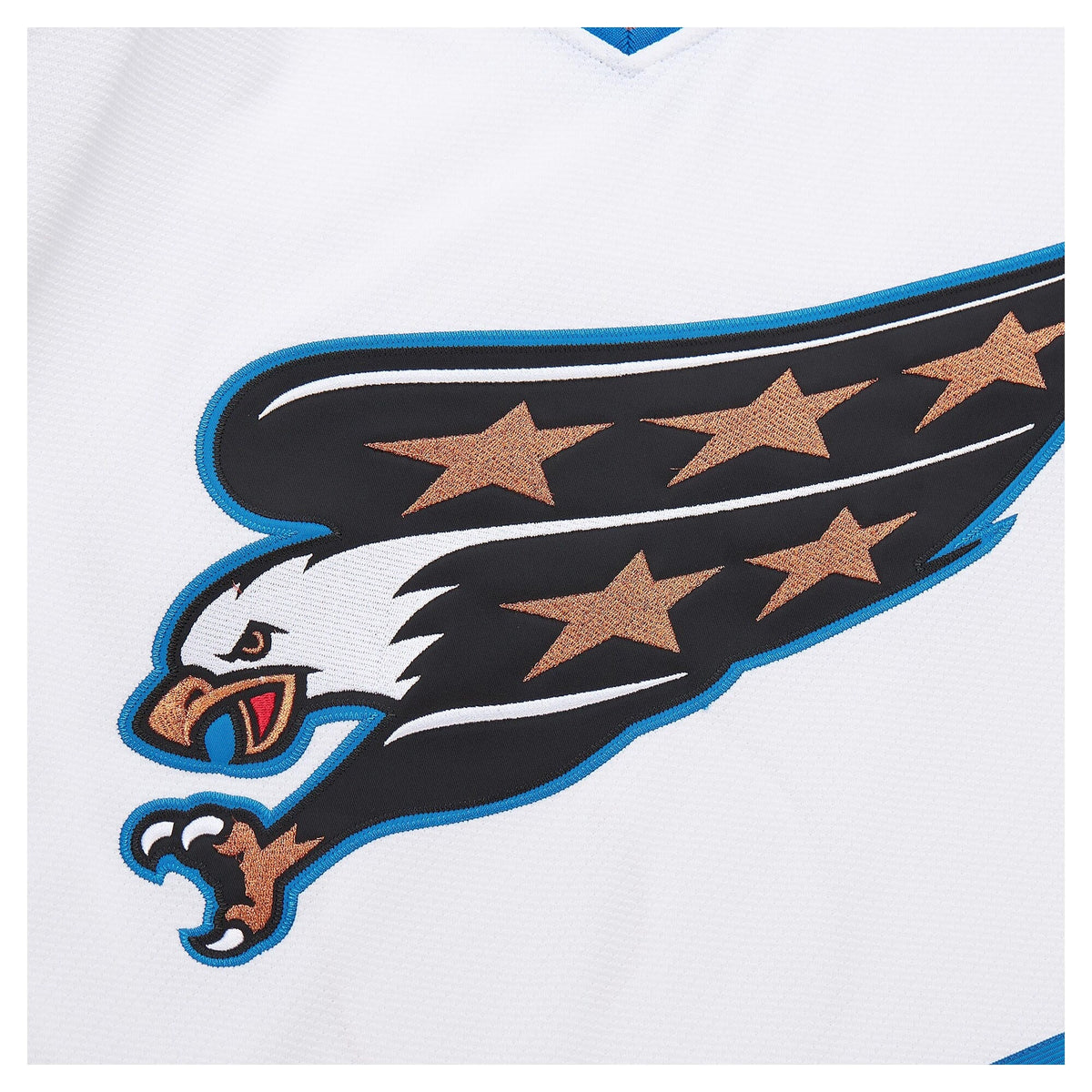 Men's Washington Capitals Alexander Ovechkin Mitchell & Ness White Big & Tall 2005_06 Power Play Jersey