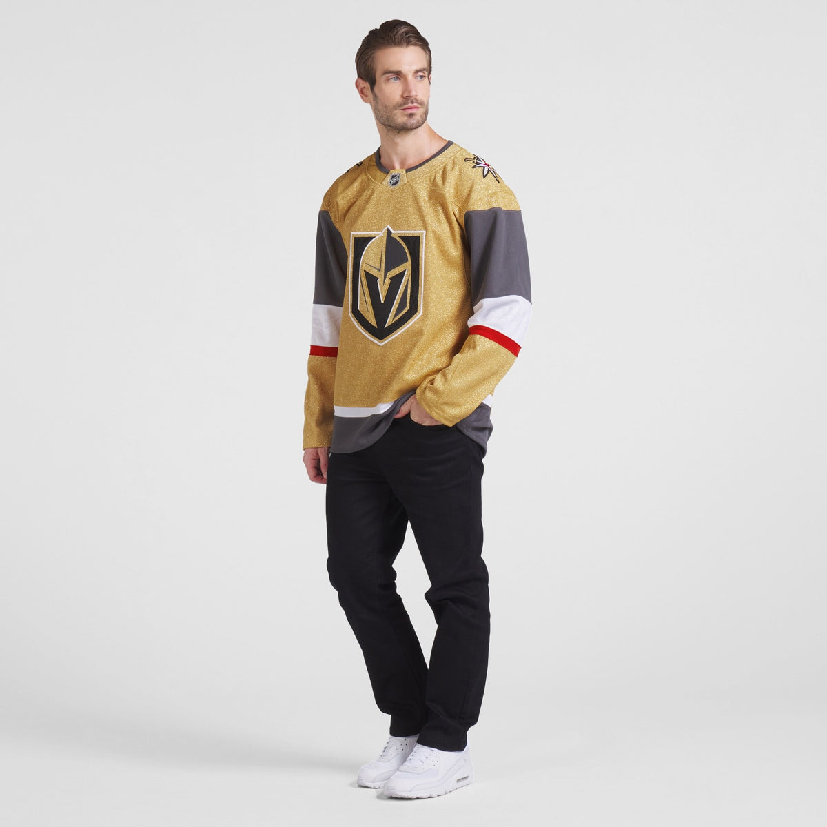 Men's Vegas Golden Knights Fanatics Gold Home Premium Jersey