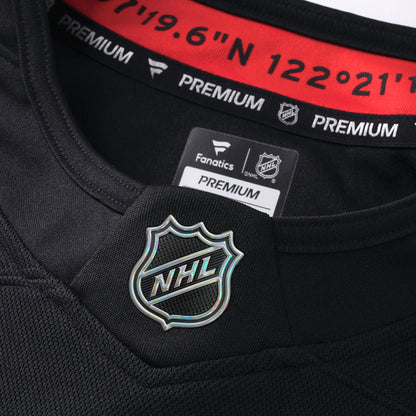 Men's Seattle Kraken Philipp Grubauer Fanatics Black Alternate Premium Player Jersey