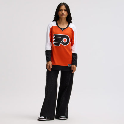 Women's Philadelphia Flyers Fanatics Burnt Orange Home Breakaway Jersey