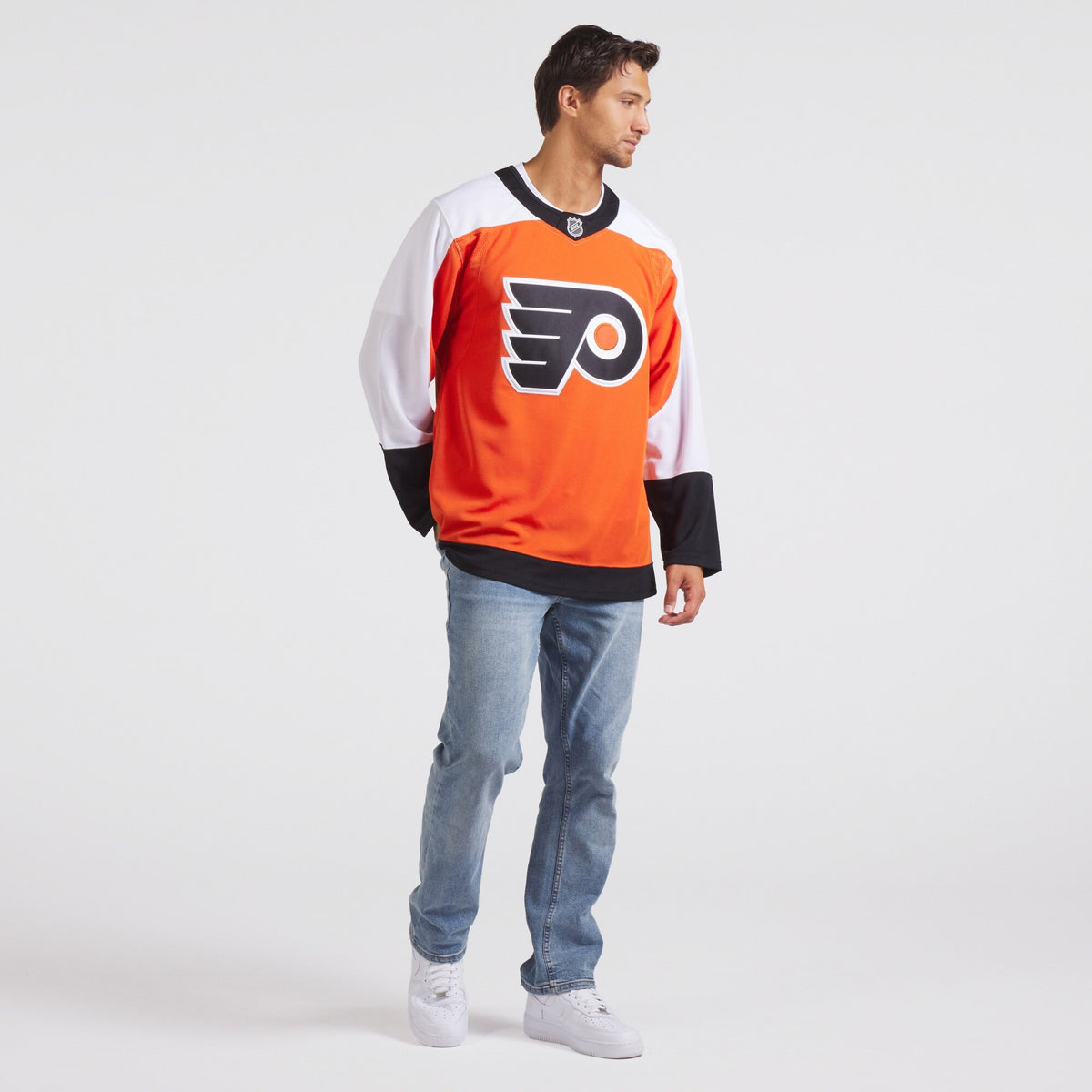 Men's Philadelphia Flyers Fanatics Burnt Orange Home Premium Jersey