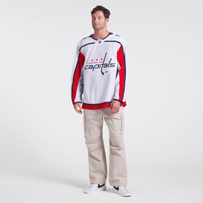 Men's Washington Capitals Fanatics White Away Premium Jersey