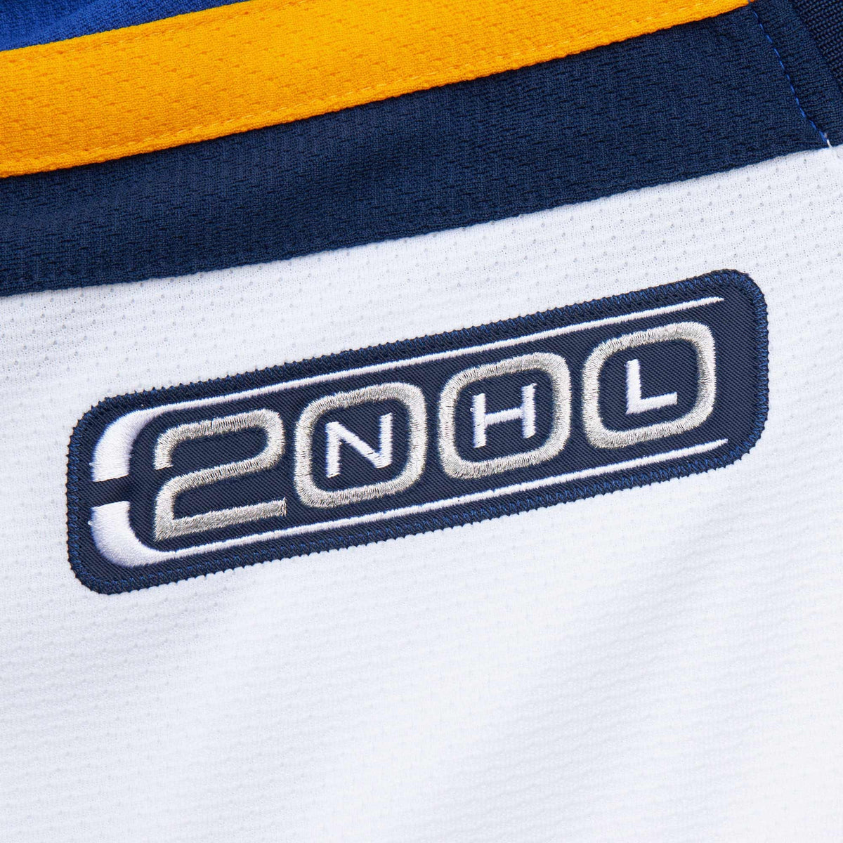 Men's St. Louis Blues Chris Pronger White 1999-00 Power Play Jersey