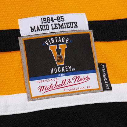Men's Pittsburgh Penguins Mario Lemieux Gold 1984-85 Power Play Jersey