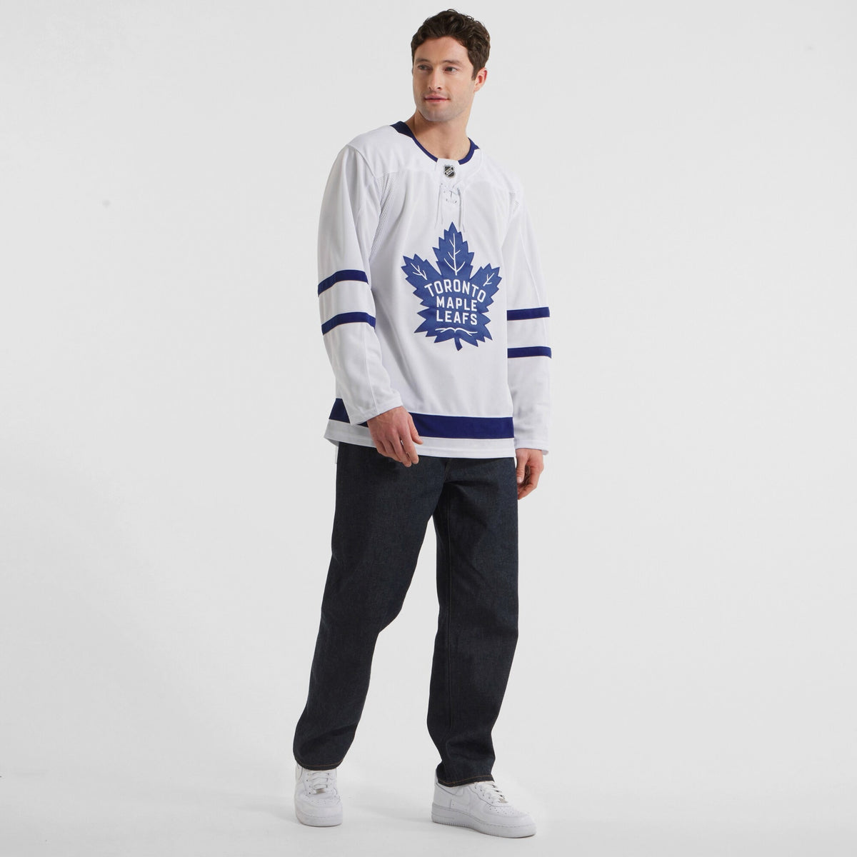 Men's Toronto Maple Leafs Fanatics White Away Premium Jersey