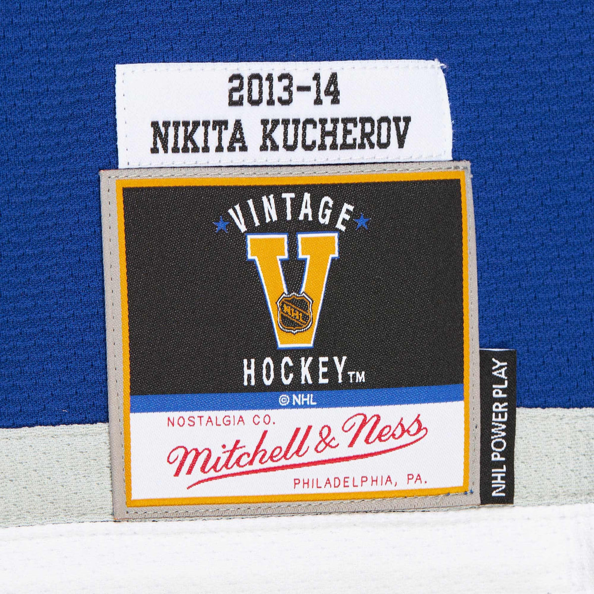 Men's Tampa Bay Lightning Nikita Kucherov Blue 2013-14 Power Play Jersey