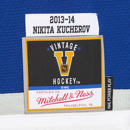 Men's Tampa Bay Lightning Nikita Kucherov Blue 2013-14 Power Play Jersey