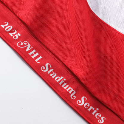Men's Detroit Red Wings Fanatics White 2025 NHL Stadium Series Premium Jersey