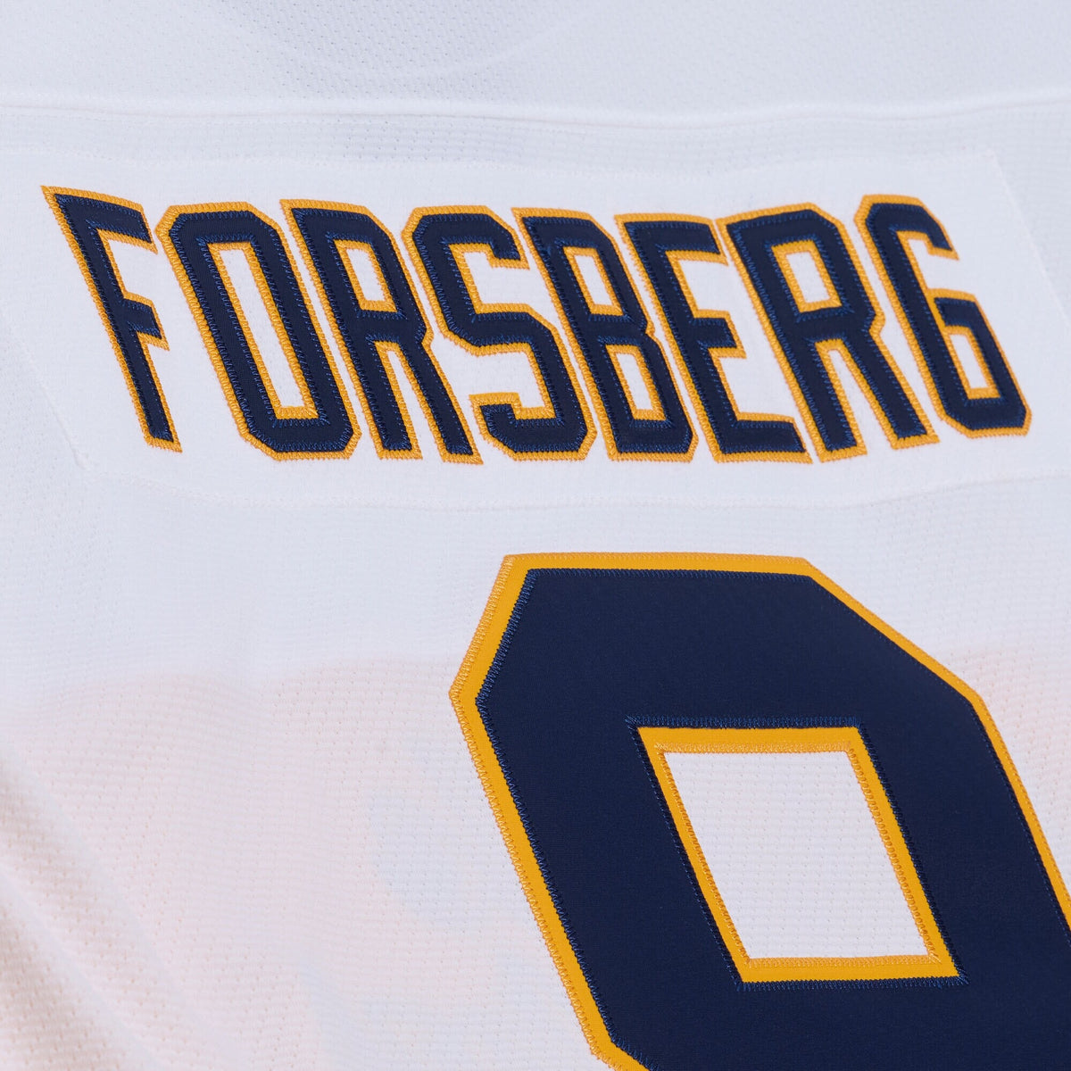 Men's Nashville Predators Filip Forsberg Mitchell & Ness White 2020 Power Play Jersey