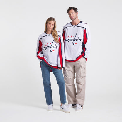 Men's Washington Capitals Fanatics White Away Premium Jersey