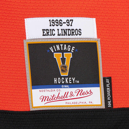 Men's Philadelphia Flyers Eric Lindros Orange 1996-97 Power Play Jersey