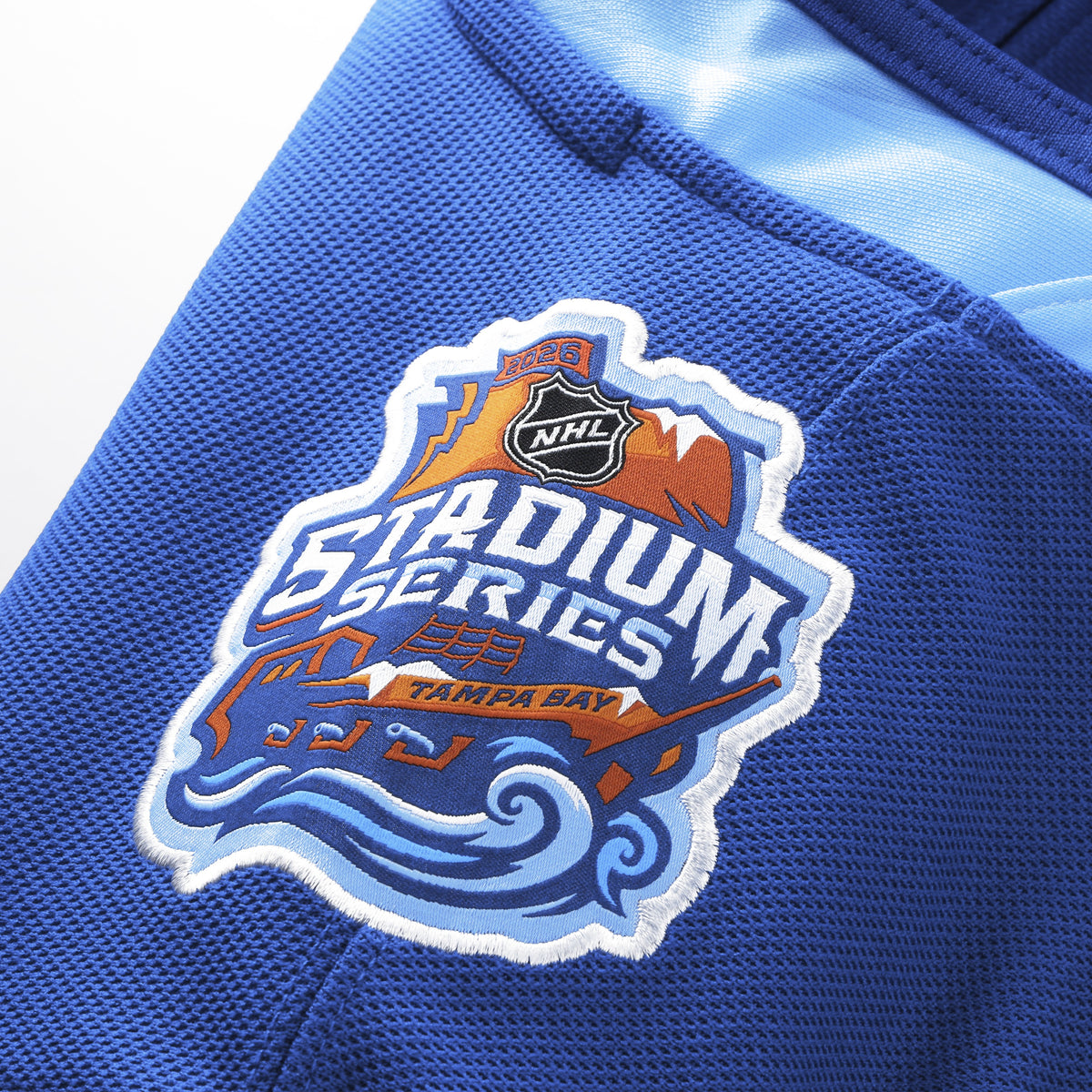 Men's Tampa Bay Lightning Fanatics Blue 2026 NHL Stadium Series Premium Custom Jersey