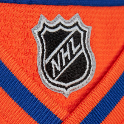 Men's Edmonton Oilers Leon Draisaitl Mitchell & Ness Orange Power Play Jersey