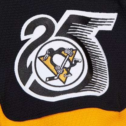 Men's Pittsburgh Penguins Mario Lemieux Black 1991-92 Power Play Jersey