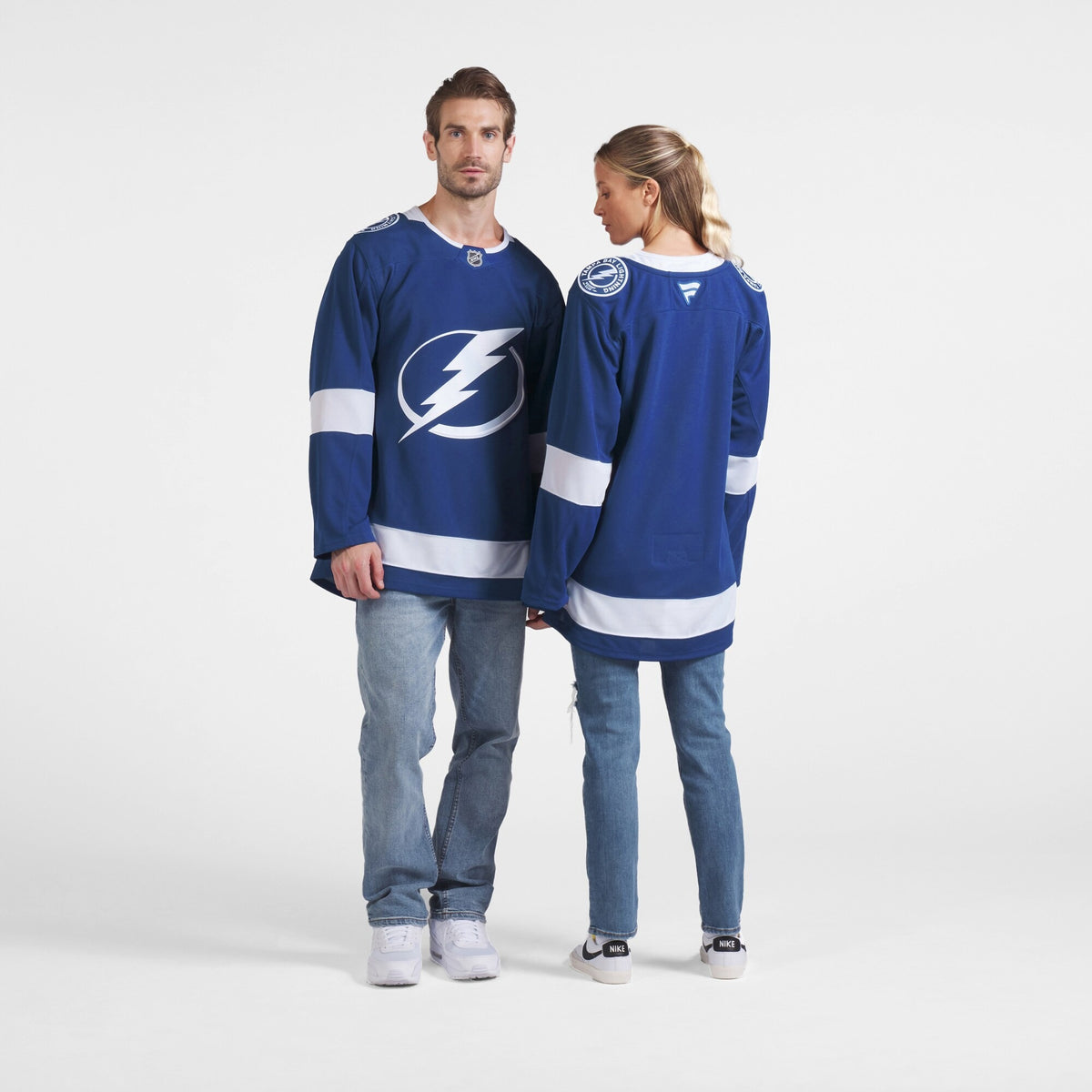 Men's Tampa Bay Lightning Fanatics Blue Home Premium Jersey