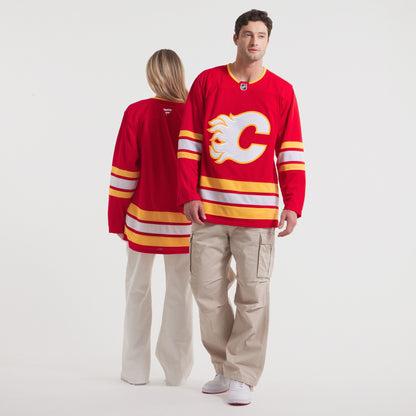 Men's Calgary Flames Fanatics Red Home Premium Jersey