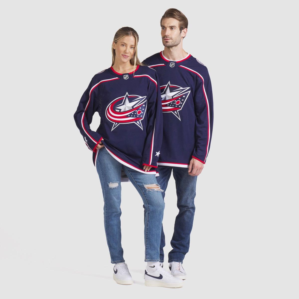 Men's Columbus Blue Jackets Fanatics Navy Home Premium Jersey