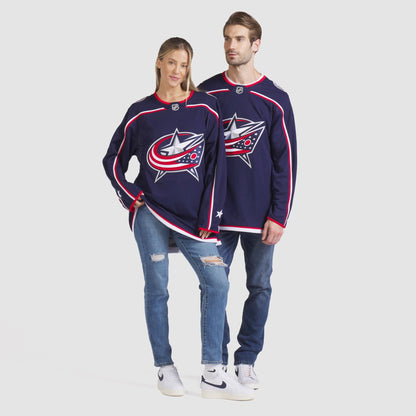 Men's Columbus Blue Jackets Fanatics Navy Home Premium Jersey