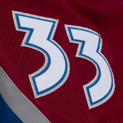 Men's Colorado Avalanche Patrick Roy Mitchell & Ness White 1995 Power Play Jersey