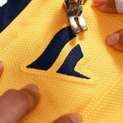 Men's Nashville Predators Fanatics Gold Home Authentic Pro Custom Jersey