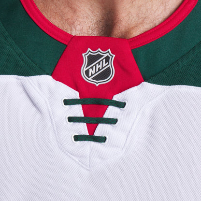 Men's Minnesota Wild Fanatics White Away Premium Jersey