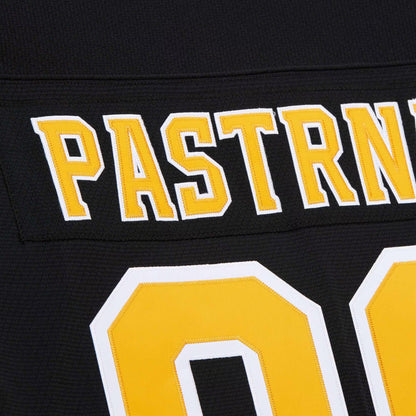 Men's Boston Bruins David Pastrnak Black 2014-15 Power Play Jersey