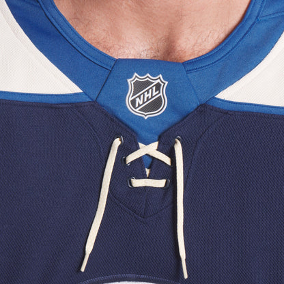 Men's Columbus Blue Jackets Fanatics Navy Alternate Premium Jersey