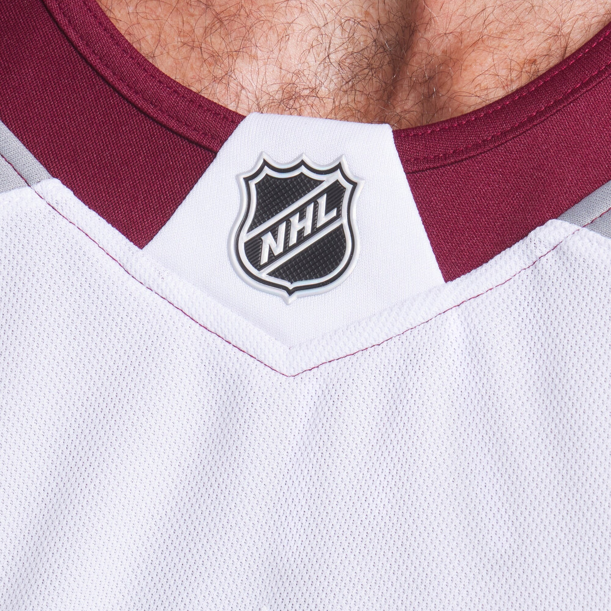 Men's Colorado Avalanche Fanatics White Away Premium Jersey