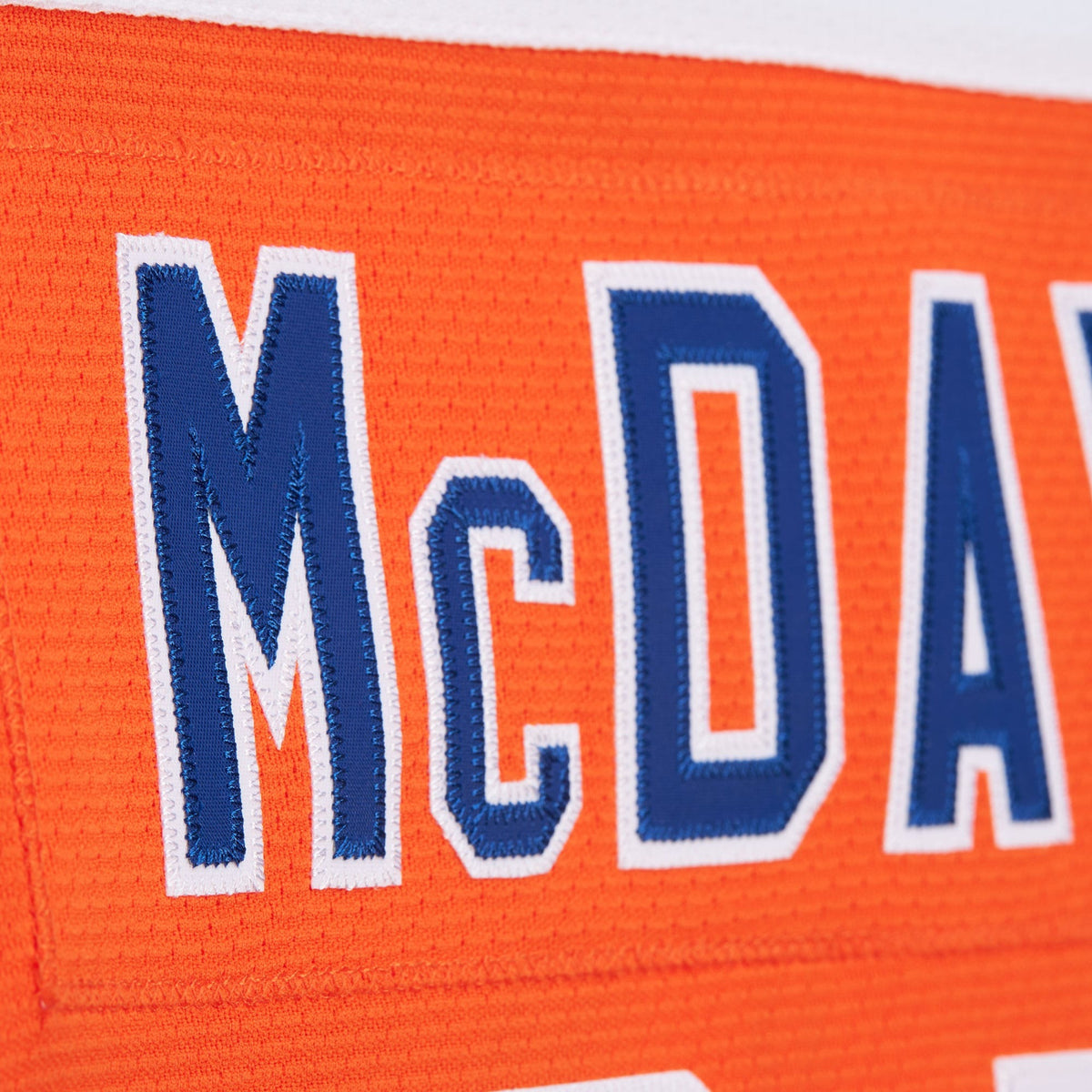 Men's Edmonton Oilers Connor McDavid Mitchell & Ness Orange Power Play Jersey