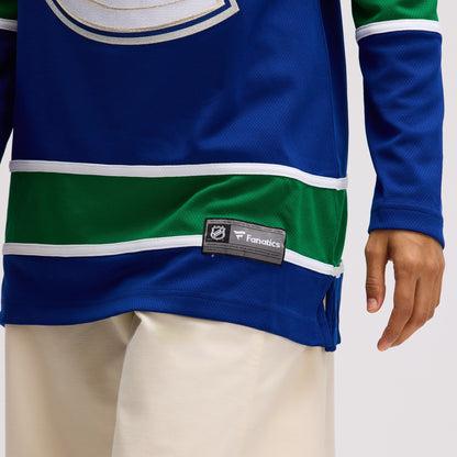 Women's Vancouver Canucks Fanatics Blue Premier Breakaway Jersey
