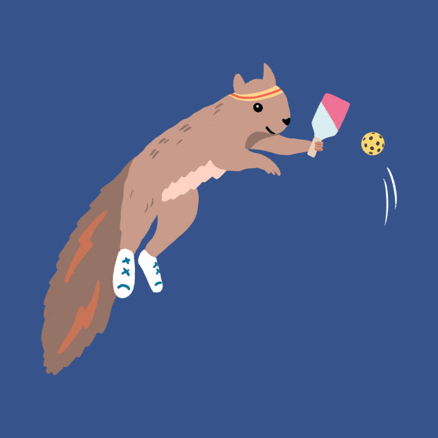 Pickleball Squirrel Hoodie